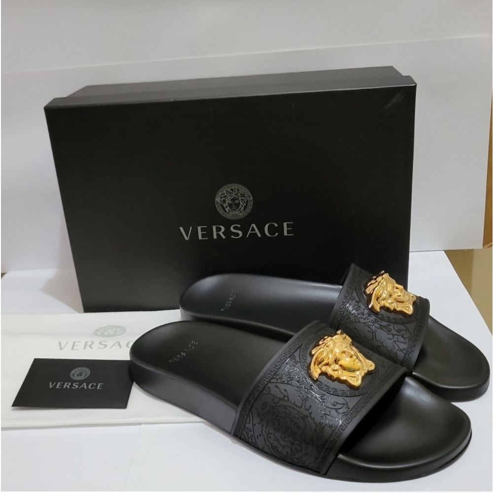 🌷Last Pair!! Versace Palazzo Slides - Picture 4 of 5